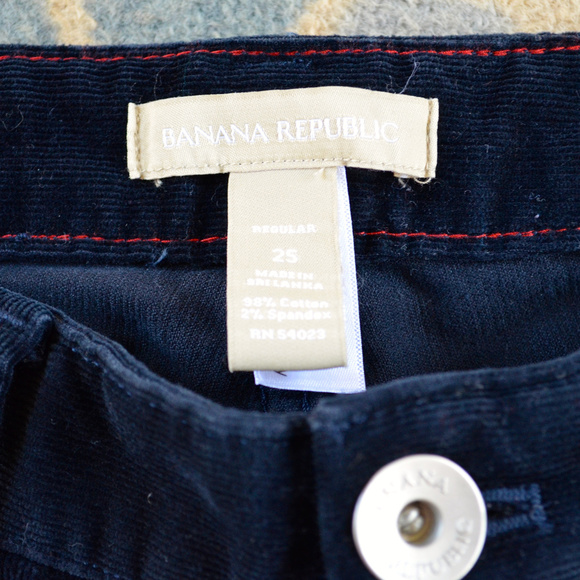 Banana Republic Corduroy Pants size 25 - Picture 4 of 7
